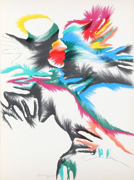 Marisol, ‘Blackbird Love’, 1980