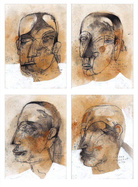 Hassan Manasrah, ‘The Painter Portraits’, 2020