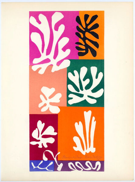 Henri Matisse, ‘Fleurs de neige’, 1958