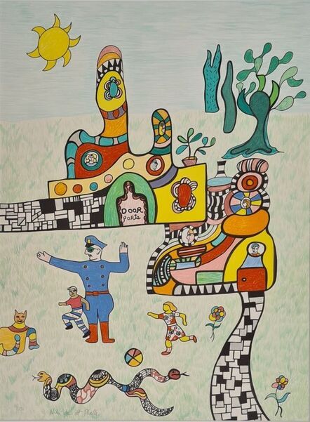 Niki de Saint Phalle, ‘La sortie de l'école ’, 1993
