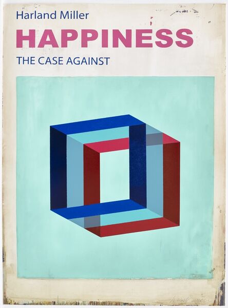 Harland Miller, ‘HAPPINESS: THE CASE AGAINST’, 2017