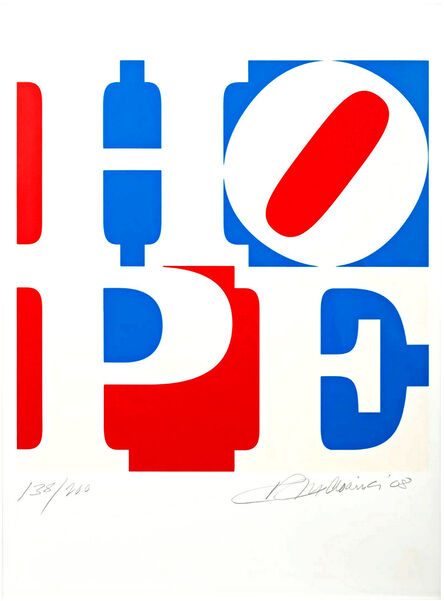 Robert Indiana, ‘HOPE’, 2008