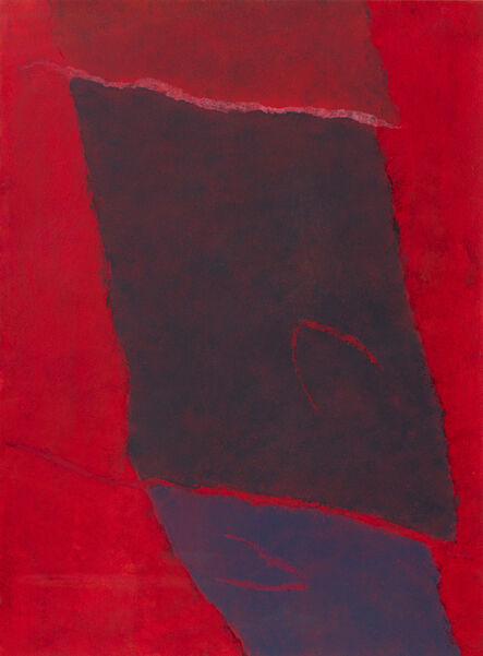 Theodoros Stamos, ‘Infinity Field Lefkada Series, Red, 1978’, 1978