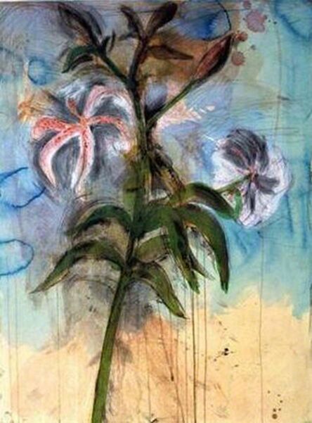 Jim Dine, ‘The Sky and Lilies’, 1998
