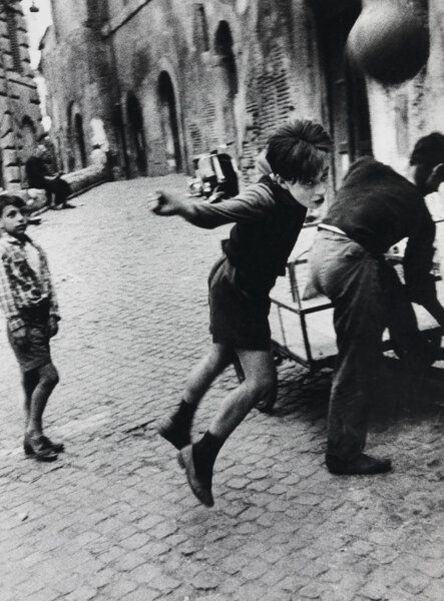 William Klein, ‘Street Football, Rome’, 1956