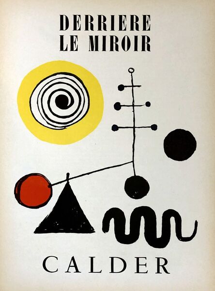 Alexander Calder, ‘Alexander Calder Derrière le miroir c.1950’, ca. 1950