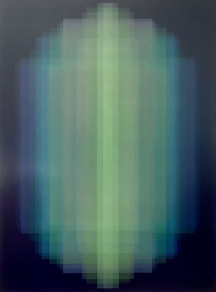 Bernadette Jiyong Frank, ‘Migrant (Phthalo Blue/Green) II’, 2021