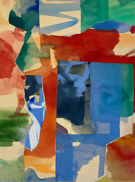 Carl Holty, ‘Collage IV’, 1958