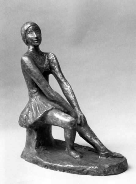 Berthold Müller-Oerlinghausen, ‘Junge Balletteuse II, mit Kurzem Rock (Young Ballerina II, with short Skirt)’, 1968