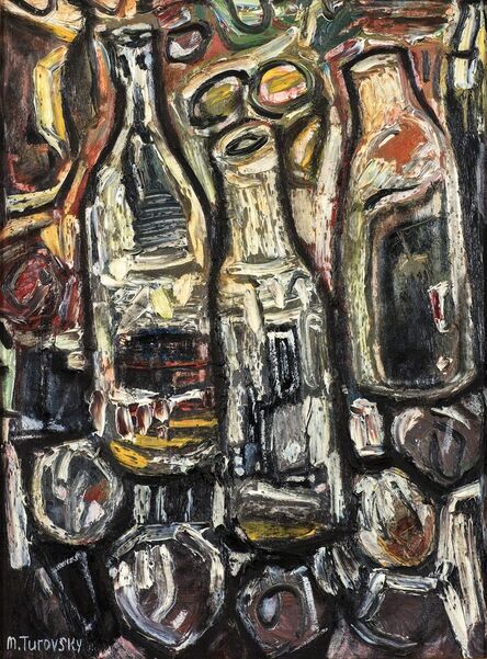 Mikhail Turovsky, ‘Still Life with Bottles’, ca. 2000