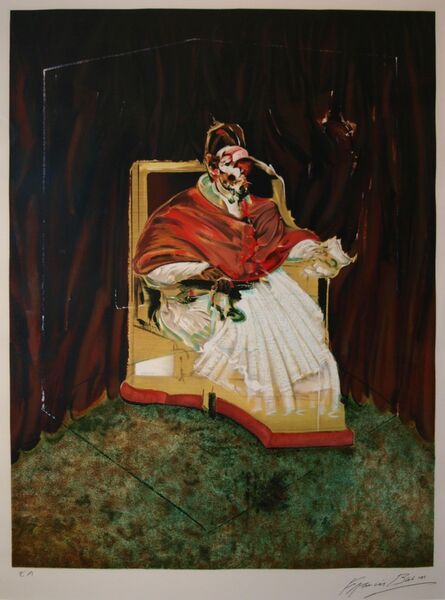 Francis Bacon, ‘Study for Portrait of Pope Innocent X, 1965’, 1989