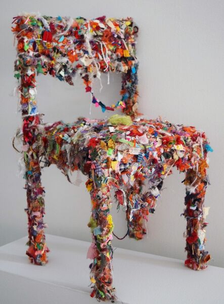 Alyson Vega, ‘Shredded Fabric Chair’, 2018