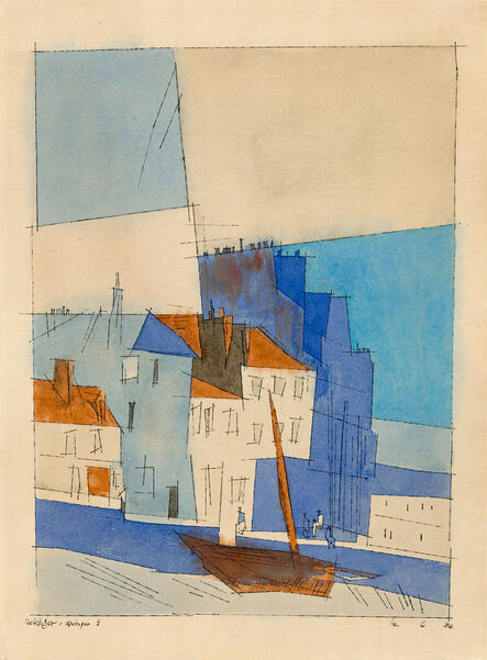 Lyonel Feininger, ‘Quimper I’, 1932