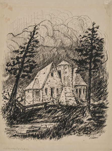 Alfred Kubin, ‘Vacant House/Unbewohntes Haus’, 1930