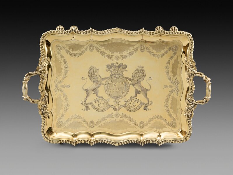 Philip Rundell, ‘An Important George IV Tray’, 1823, Design/Decorative Art, Silver-gilt, Koopman Rare Art