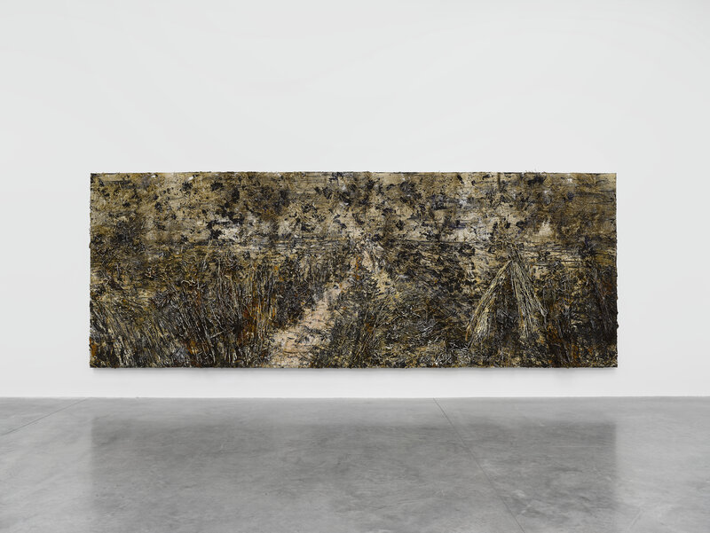 Anselm Kiefer, ‘Superstrings’, 2018-19, Painting, Oil, emulsion, acrylic, shellac, straw and gold leaf on canvas, White Cube