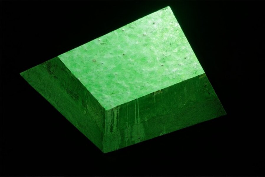 Vue de l'installation de Gabriel Sierra (View of Gabriel Sierra's installation)