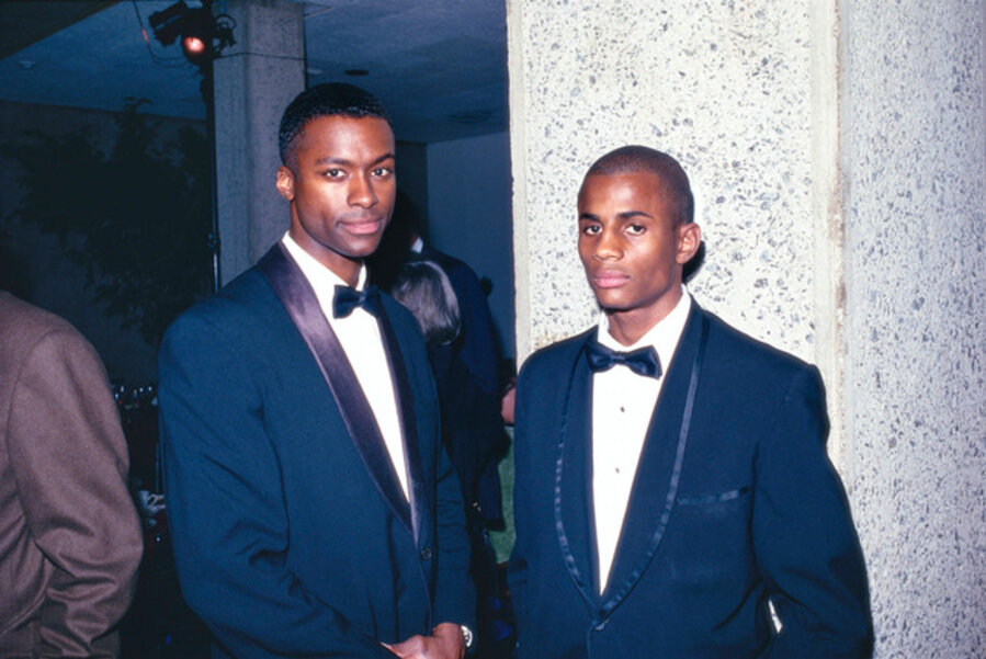 Waiters Black Male Exhibition Diner New York 1984