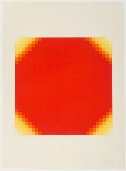 Herbert Bayer, ‘Four Yellow Corners’, 1969