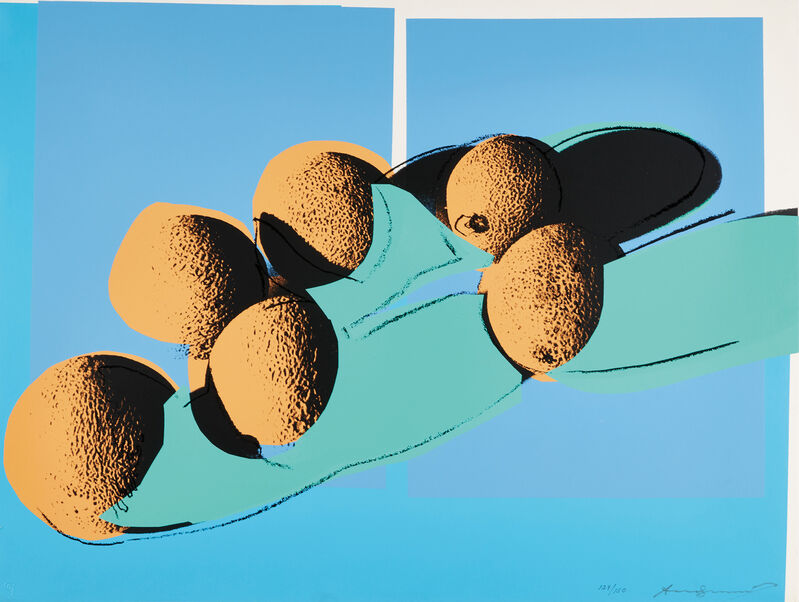 Andy Warhol, ‘Cantaloupes I, from Space Fruit: Still Lifes’, 1979, Print, Screenprint in color, on Lenox Museum Board, the full sheet., Phillips