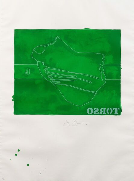 Jasper Johns, ‘Torso’, 1974