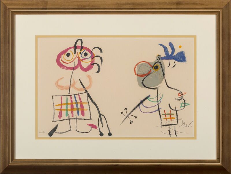 Joan Miró, ‘Untitled, from L'Enfance D'Ubu’, 1975, Print, Lithograph in colors on wove paper, Heritage Auctions