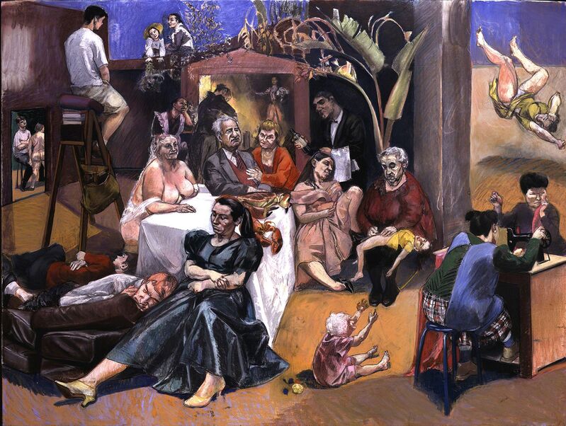 Paula Rego, ‘Celestina's House’, 2000-2001, Drawing, Collage or other Work on Paper, Pastel on paper, Marlborough Fine Art