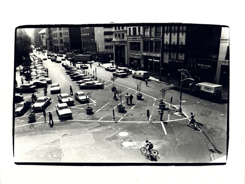 Andy Warhol, ‘Andy Warhol, View from The Factory at 860 Broadway Looking Down at Union Square West, 1970s ’, 1970-1979, Photography, Silver gelatin print, Hedges Projects