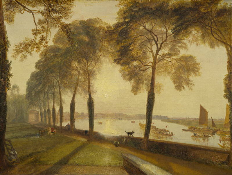 J. M. W. Turner, ‘Mortlake Terrace’, 1827, Painting, Oil on canvas, National Gallery of Art, Washington, D.C.