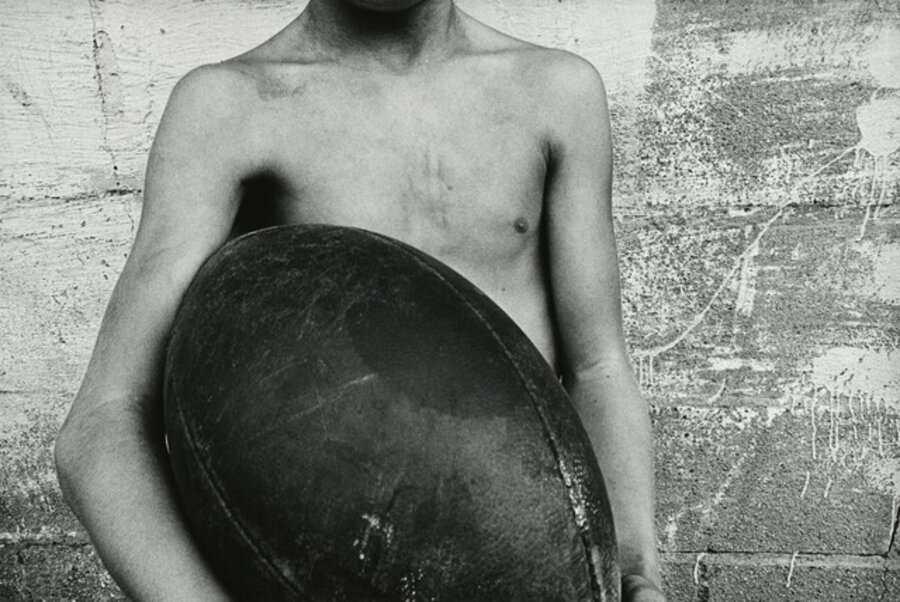 Boy and Football