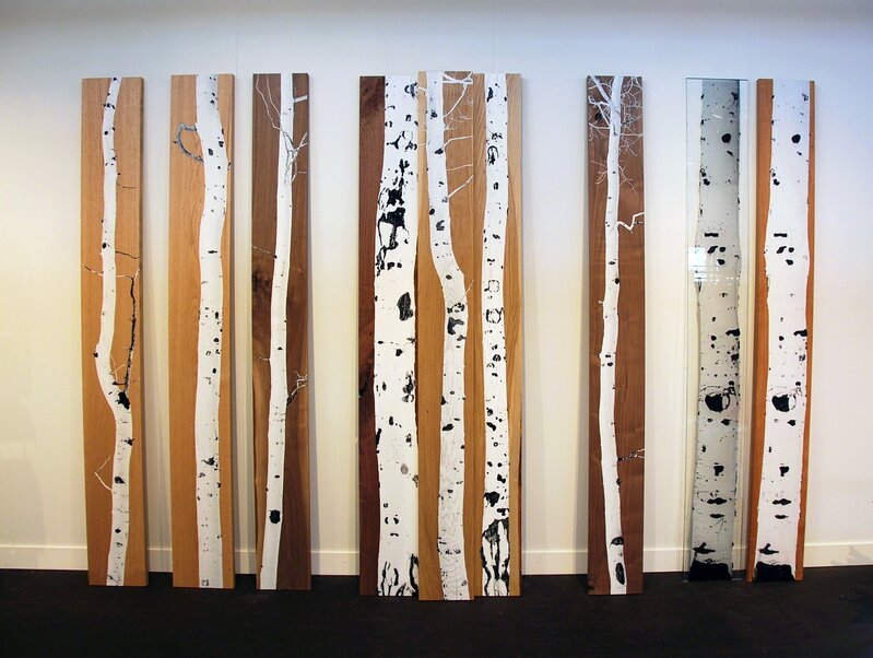 Amanda Weil, ‘Aspen Panels’, 2016, Design/Decorative Art, Screen printed wood or glass, Cristina Grajales Gallery