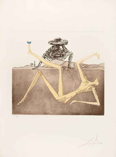Salvador Dalí, ‘The Heart of Madness, from Historia de Don Quichotte de la Mancha’, 1980