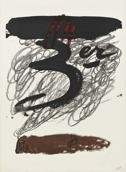 Antoni Tàpies, ‘Festival Internacional de Cadaqués’, 1972