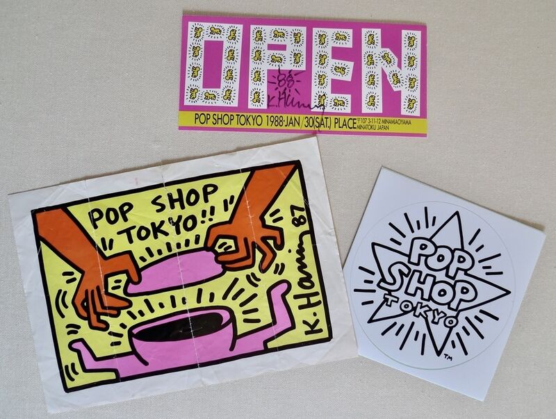 Keith Haring, ‘Pop Shop Tokyo’, 1988, Ephemera or Merchandise, Paper, Bengtsson Fine Art