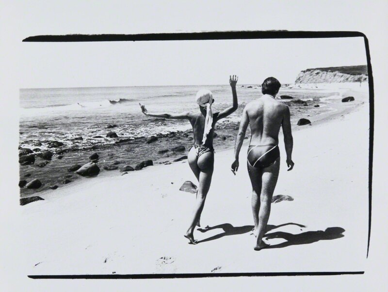 Andy Warhol, ‘Pat Cleveland and Jon Gould in Montauk’, 1982, Photography, Silver Gelatin Print, Hedges Projects