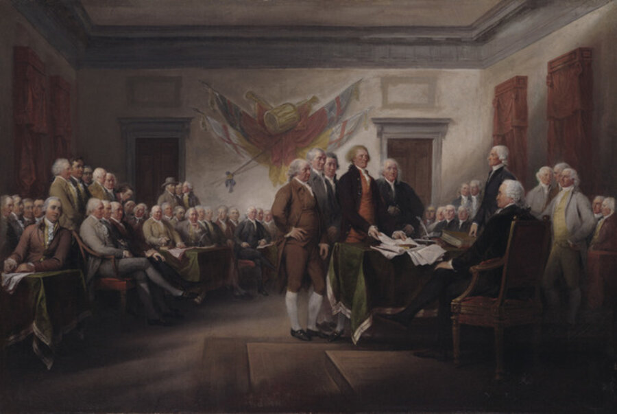 The Declaration of Independence, July 1776