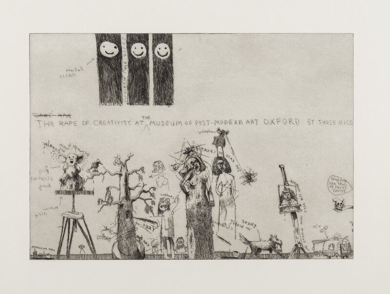 Jake & Dinos Chapman, ‘The Rape of Creativity’, 2003, Print, Etching printed with tone, Forum Auctions