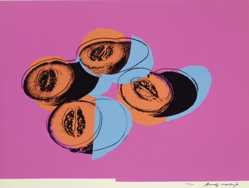 Andy Warhol, ‘Space Fruits: Cantaloupes (FS II.198)’, 1979, Print, Screenprint, Revolver Gallery