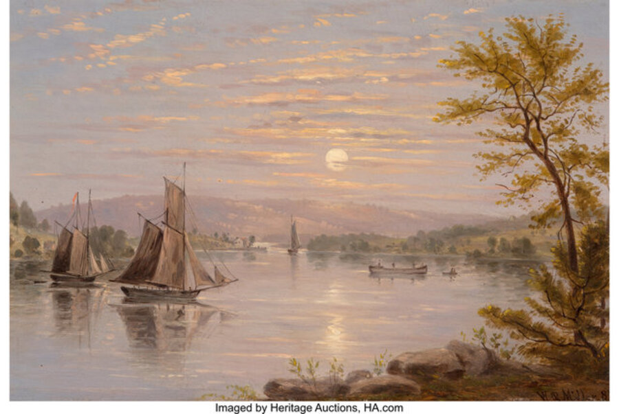 Sunrise on Lake Champlain