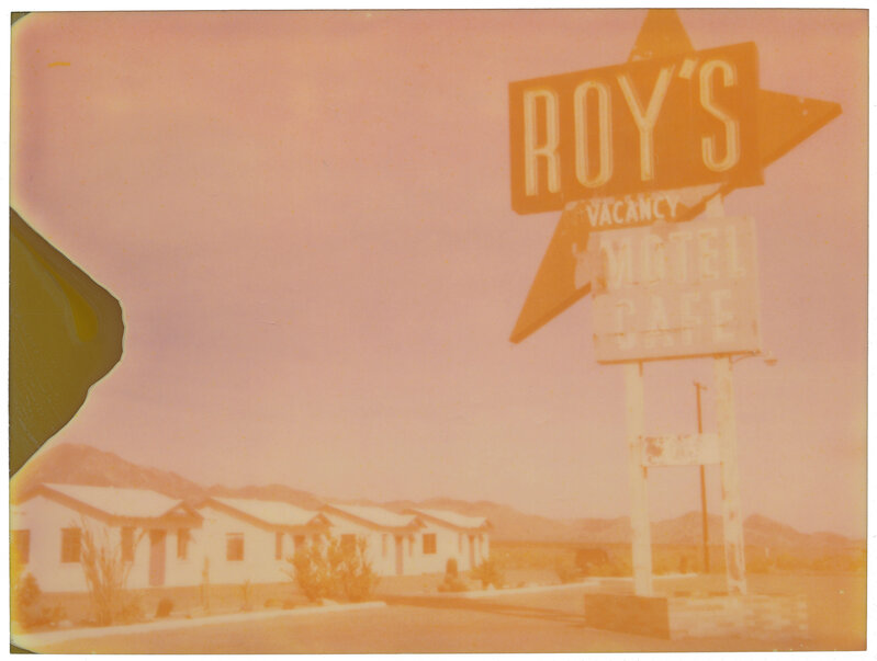 Stefanie Schneider, ‘Roy's (California Badlands)’, 2010, Photography, Digital C-Print, based on a Polaroid, Instantdreams