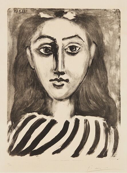 Pablo Picasso, ‘Tête de jeune fille (Head of a Young Girl)’, 1949
