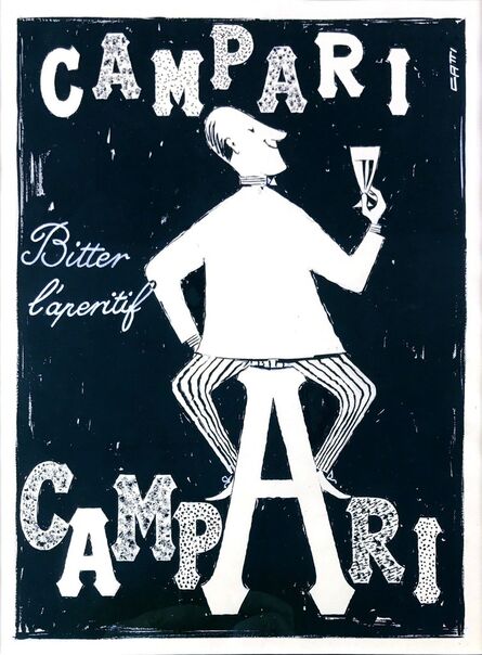 Catti, ‘CAMPARI BITTER L’APERITIF’, ca. 1955