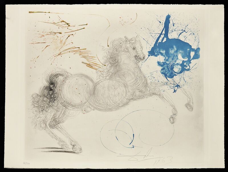 Salvador Dalí, ‘Mythologie’, 1963-65, Print, The complete set of 16 mixed media prints with engraving, drypoint and some with hand-colouring, on Arches wove paper, Christie's