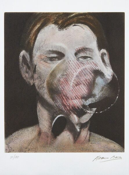 Francis Bacon, ‘Portrait of Peter Beard’, 1976