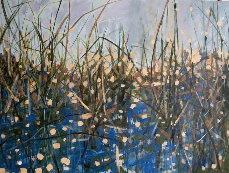 KLAUDIA GREGUSOVA, ‘Am See’, 2020, Painting, Acrylic on canvas, the gallery STEINER