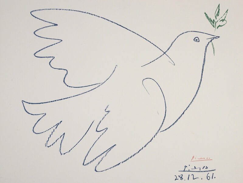 Pablo Picasso, ‘Colombe de la Paix (Czwiklitzer 207)’, 1962, Print, Lithograph printed in colours, Forum Auctions