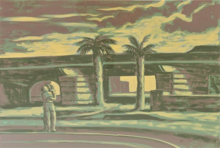Study for 'The Bridge'