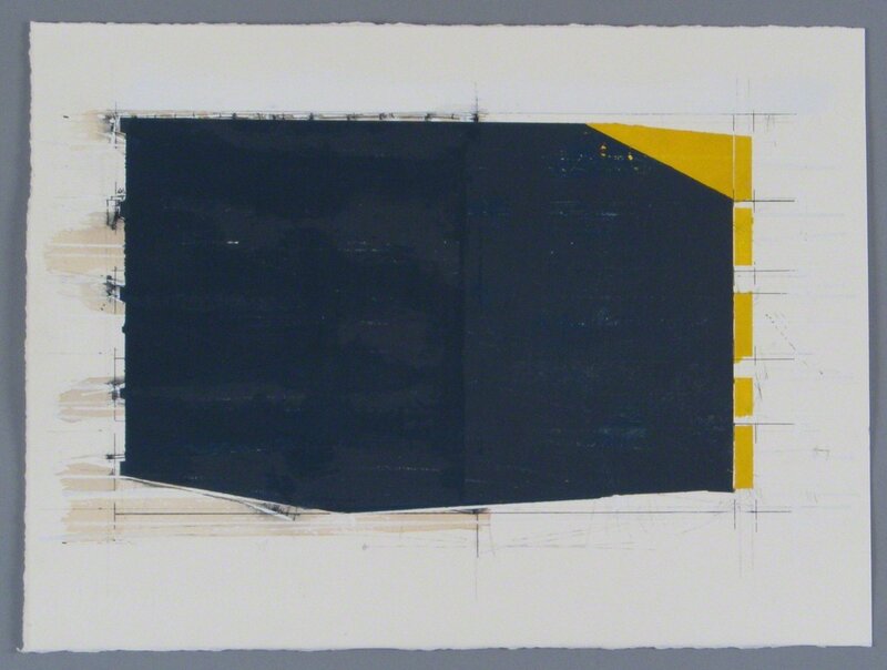 Brian Dupont, ‘traccia addendum 3’, Drawing, Collage or other Work on Paper, Mixed media, Adah Rose Gallery