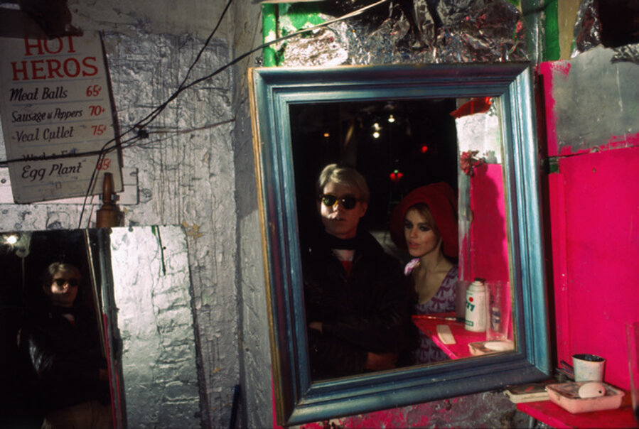 Andy WARHOL and Edie SEDGWICK at the Factory, NY 1966