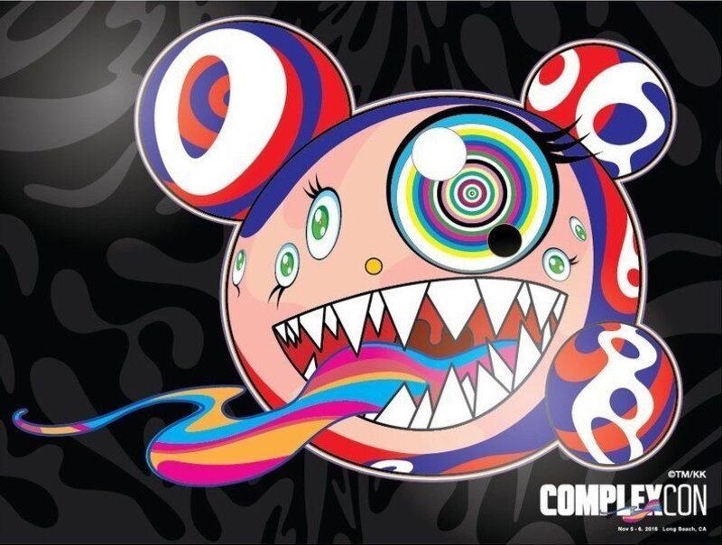 Takashi Murakami, ‘Complexcon poster print’, 2016, Posters, Offset lithographic poster, EHC Fine Art